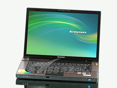  p>联想y510具有独到的光织纹理,15.