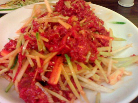 生拌牛肉