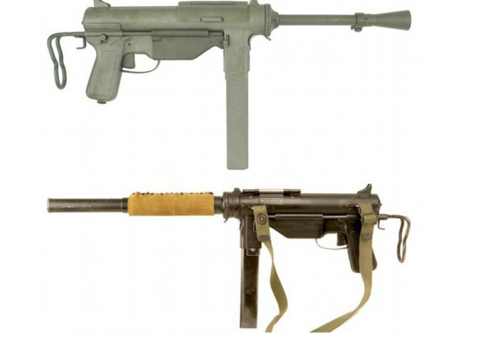 美国m3式和m3a1式11.43mm冲锋枪