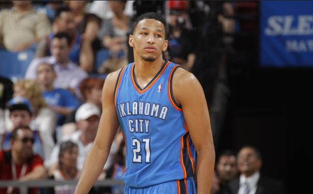 p>安德烈·罗伯森(andre roberson),1991年12月4日出生于 a target="