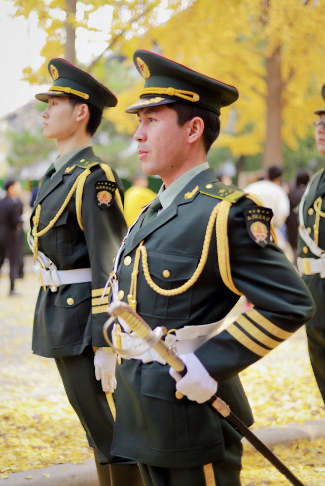 北京林业大学国旗护卫队