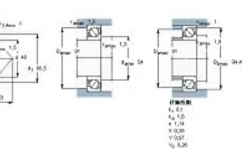  p>skf 7309bey轴承是skf 品牌角接触球轴承,单列系列轴承,型号为7309