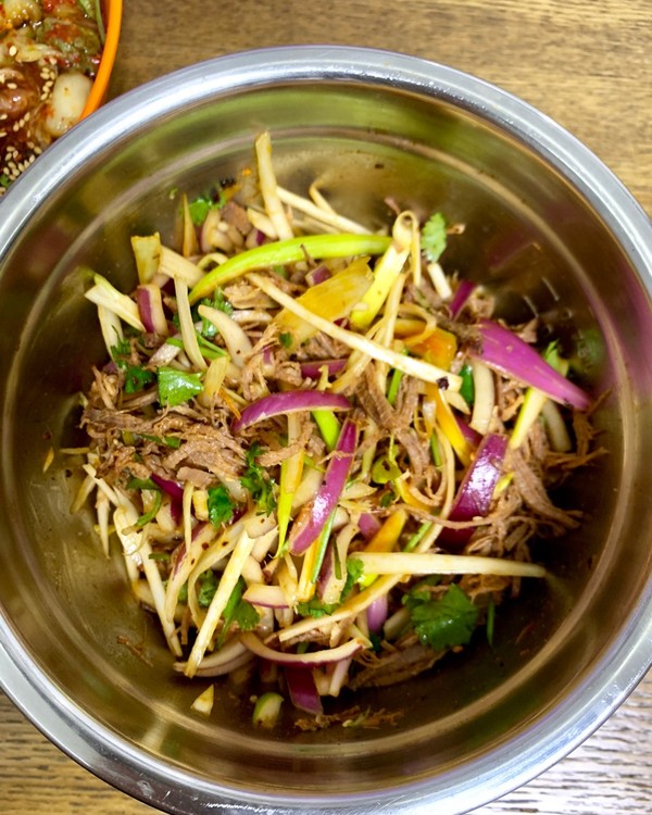 炝拌牛肉丝