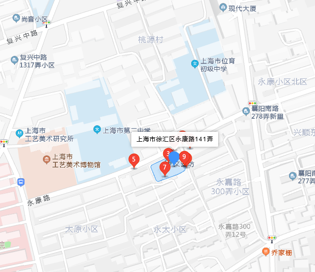  p>永康路141弄位于上海市徐汇建国西路,共计房屋129户. /p>