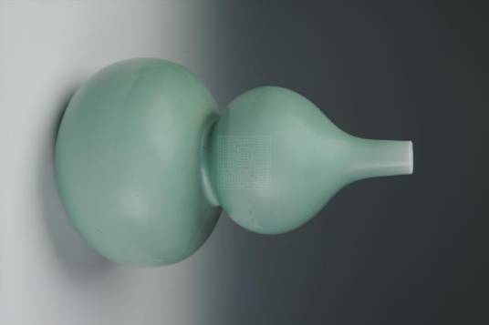 清乾隆款豆青釉瓷葫芦瓶_百度百科