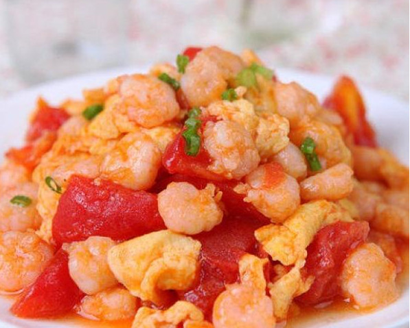 西红柿虾仁