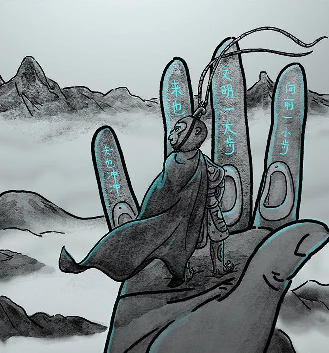 孙悟空为何会在佛祖手掌上撒尿？这让如来看清了他什么缺陷_百科TA说