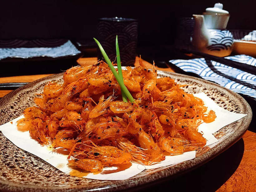 酥炸小河虾