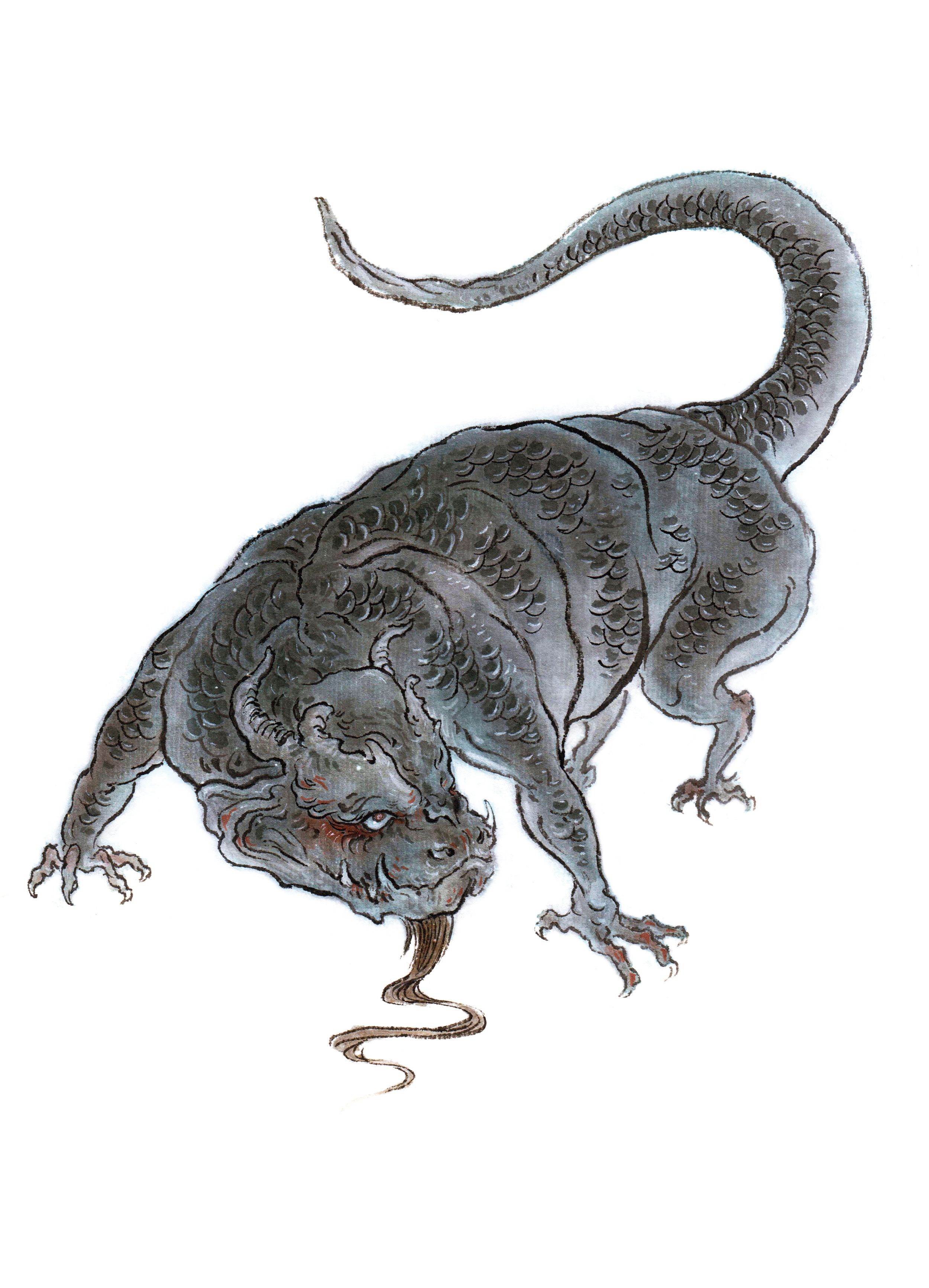  /p> p>据《山海经》记载,龙鱼状如狸. /p>