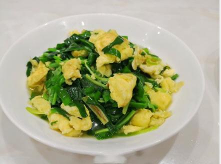 韭菜炒鸭蛋