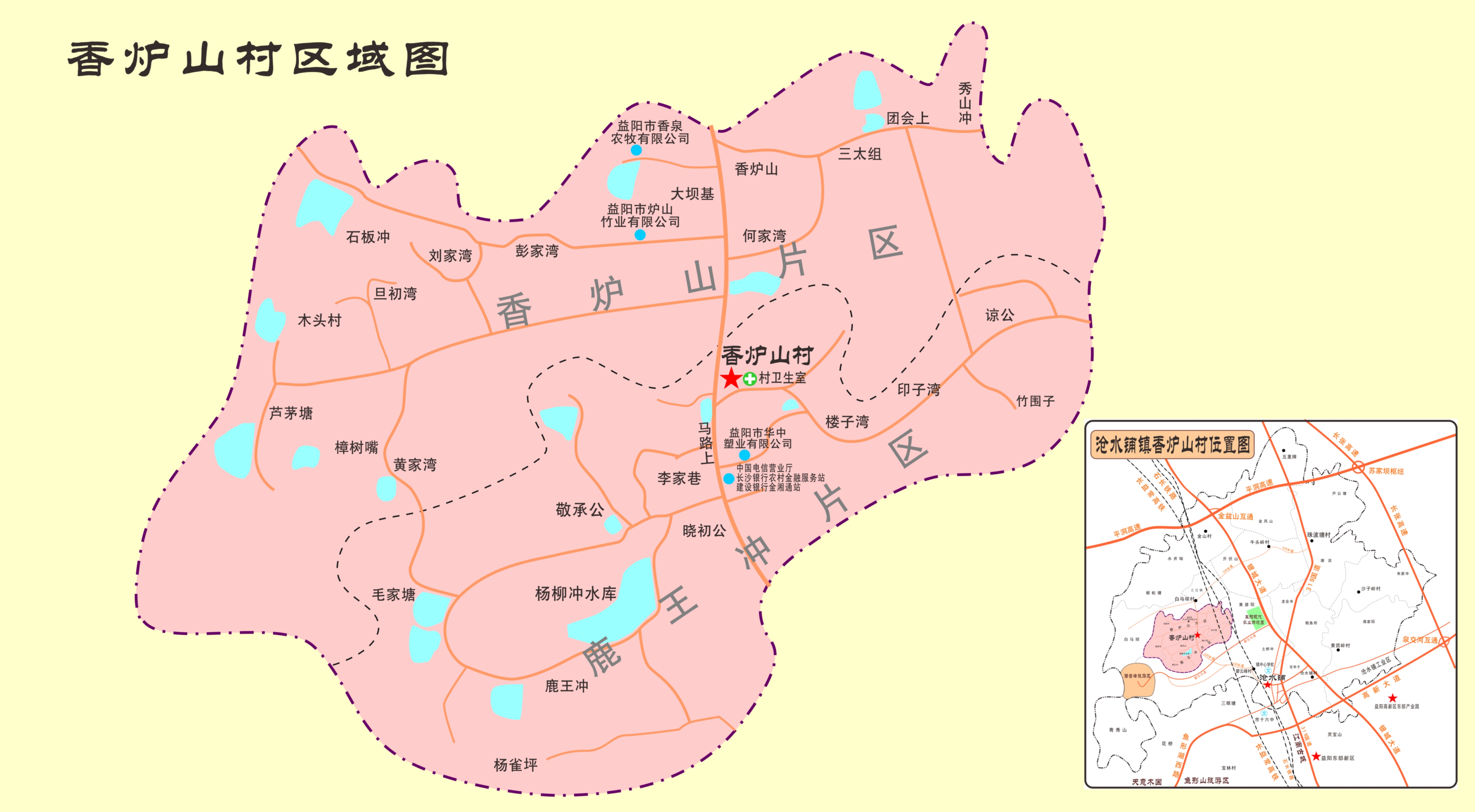  p>香炉山村隶属于湖南省益阳市赫山区沧水铺铺镇,位于益阳市郊第一
