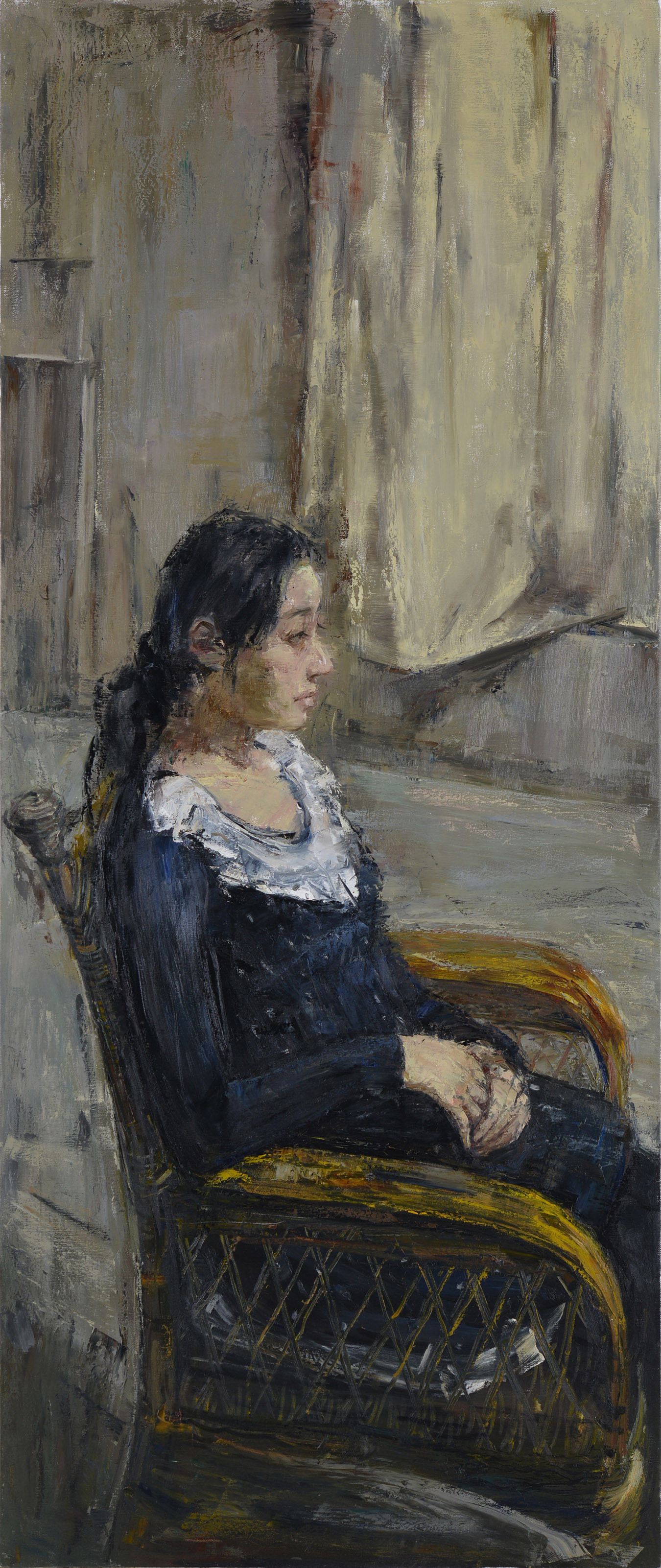 白蒂,毕业于 a target="_blank" href="/item/中央美术学院油画系