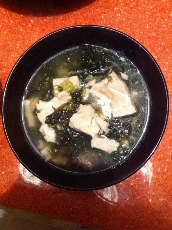 豆腐紫菜肉片煲