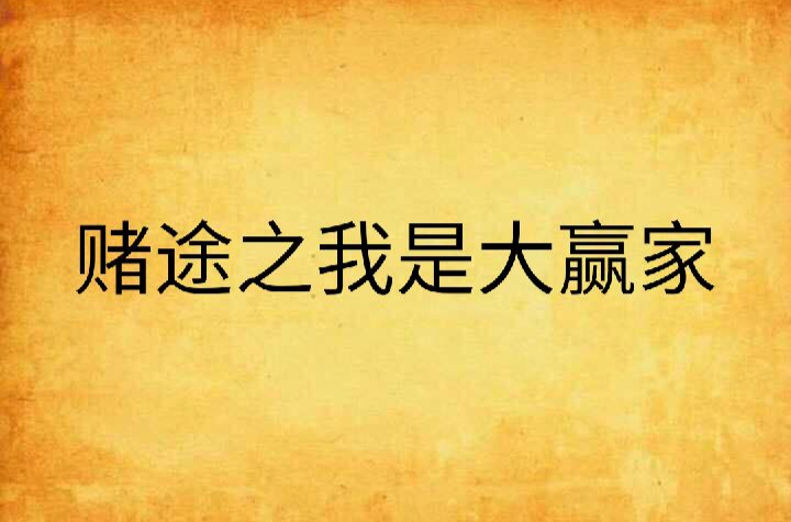 赌途之我是大赢家
