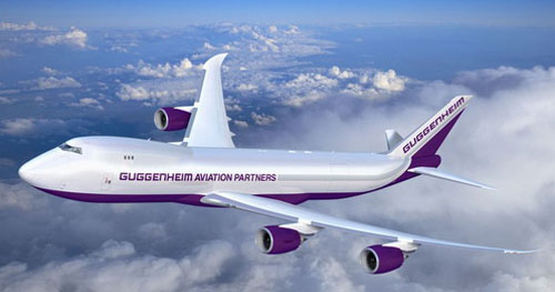 下推出的大型商用宽体客/货运输机(wide-body commercial airliner