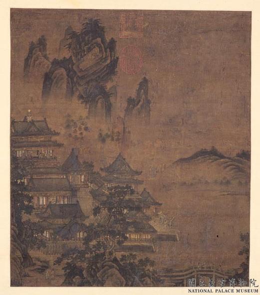 赵伯驹汉宫春晓轴