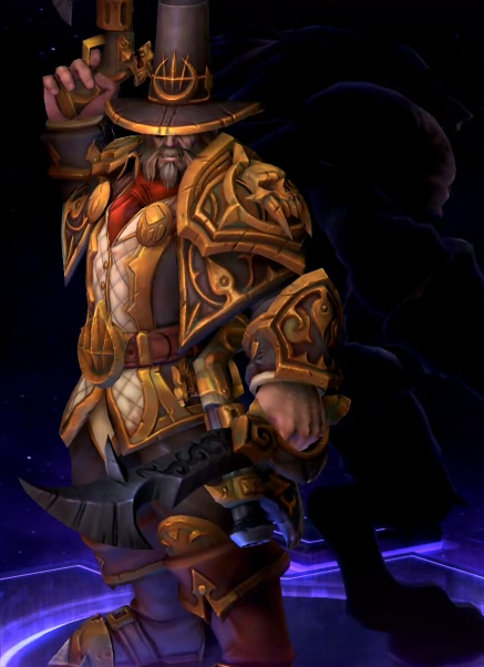  /p> p>狼王格雷迈恩是可以进行变形的英雄,他既可以远程牵制住敌人