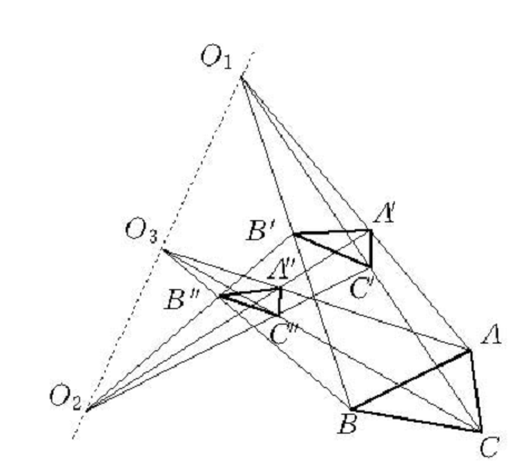 axis)亦称相似轴,指与三个 a target="_blank" href="/item/位似图形