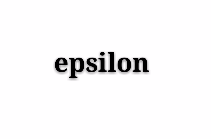 epsilon
