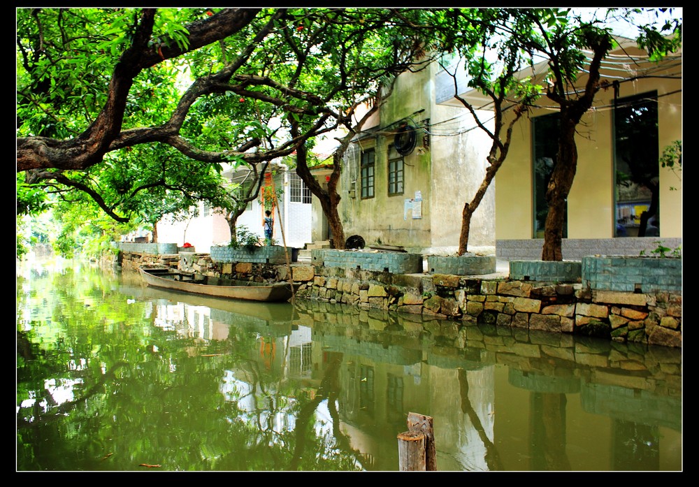 小洲村岭南水乡