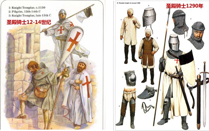 世界三大骑士团简史：一个被团灭，一个很风骚，一个建立了国家_百科TA说