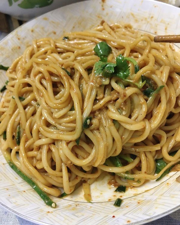 芝麻花生酱凉面