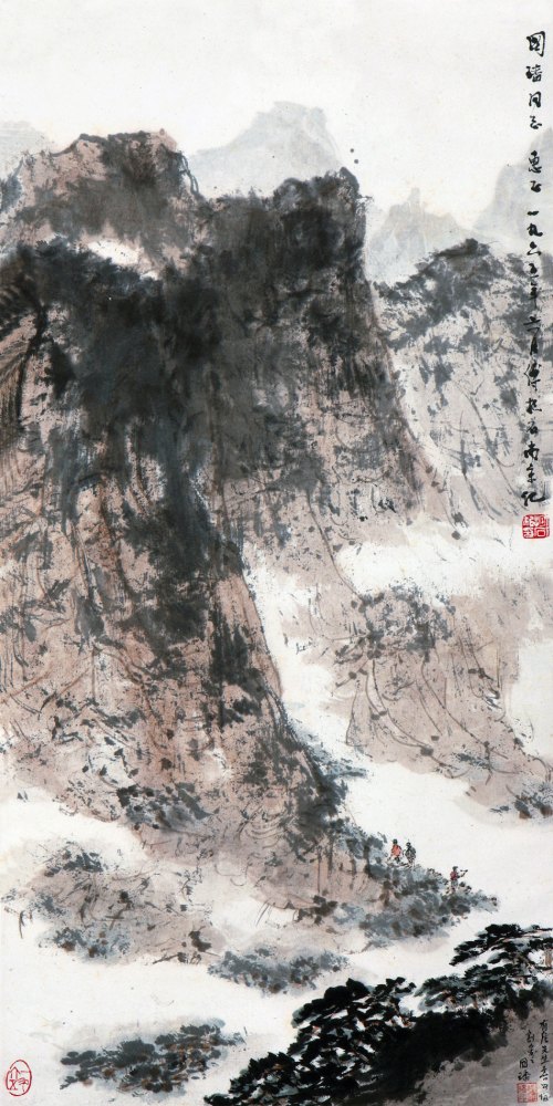 傅抱石作品