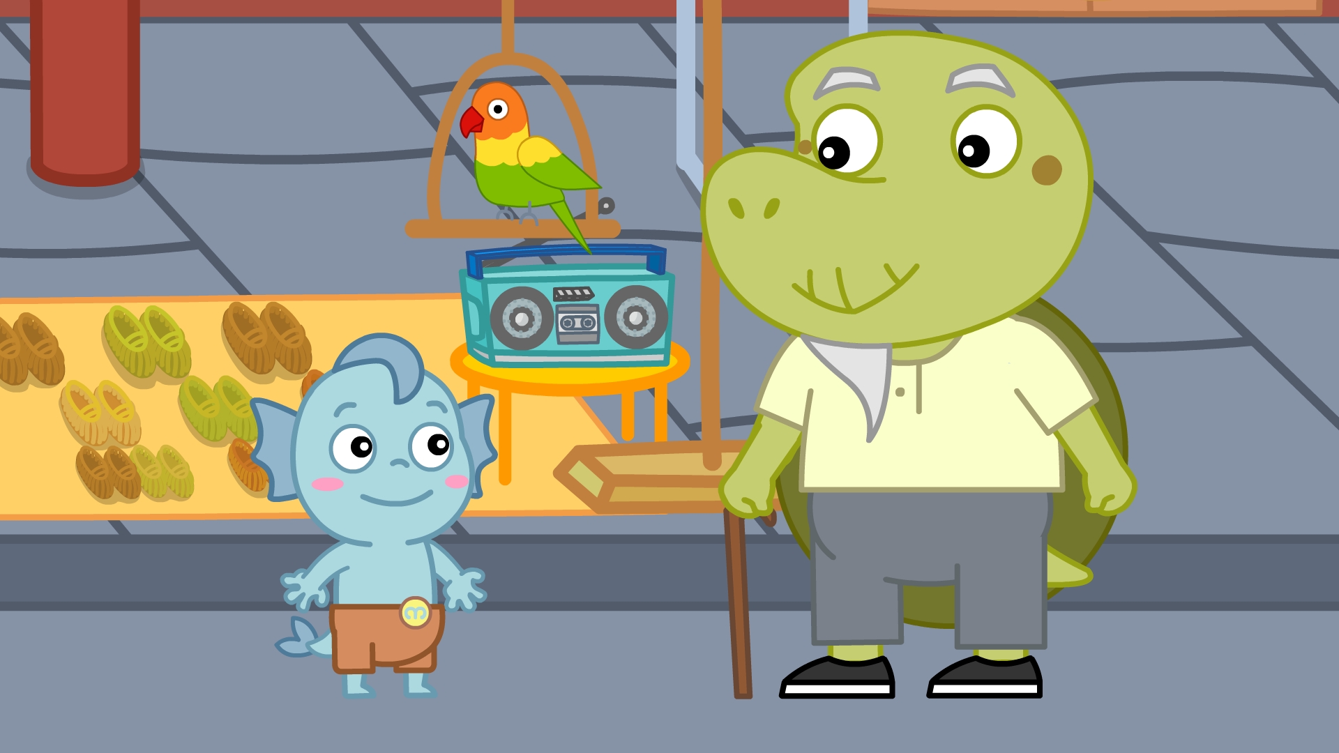 小鱼人莫叽姆斯一家第5季