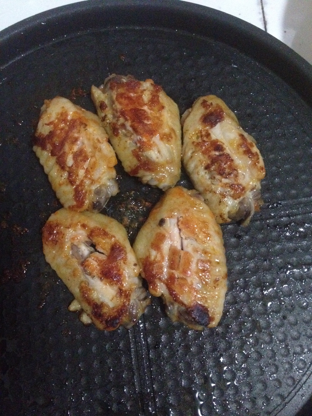 电饼铛烤鸡翅