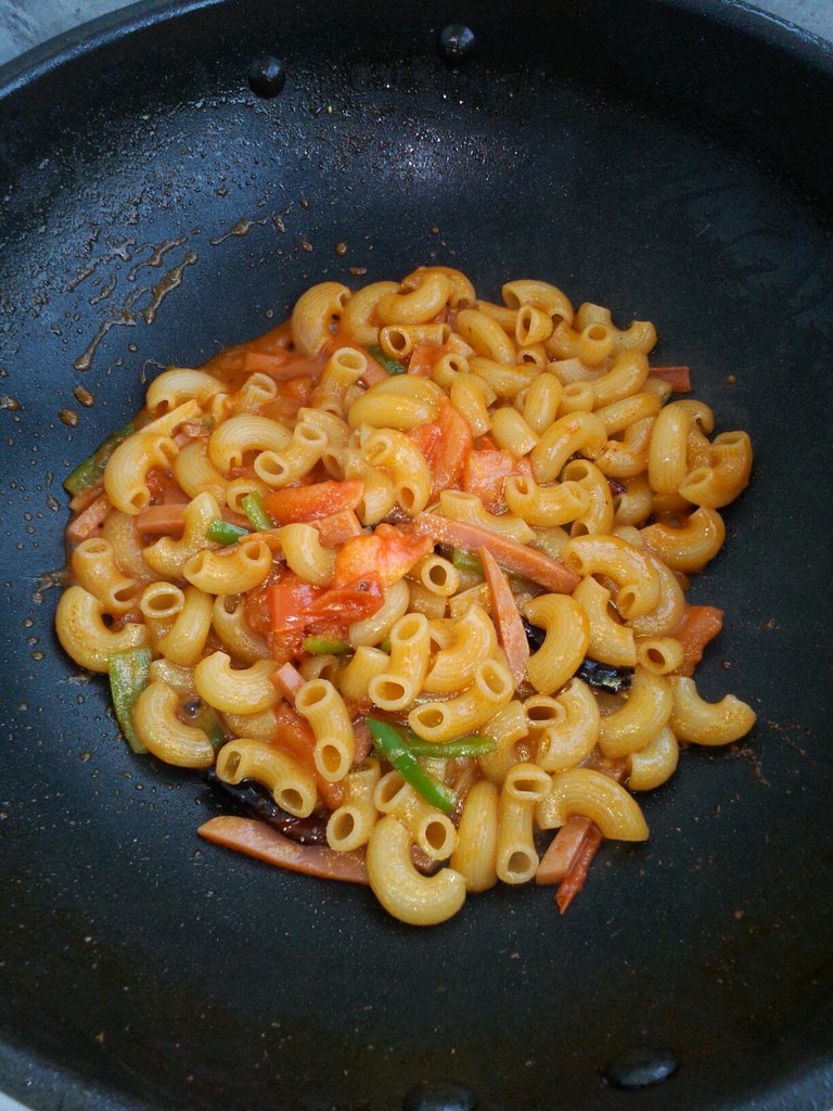 家常甜辣通心粉