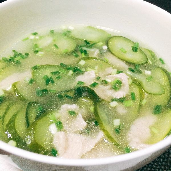 肉片黄瓜汤