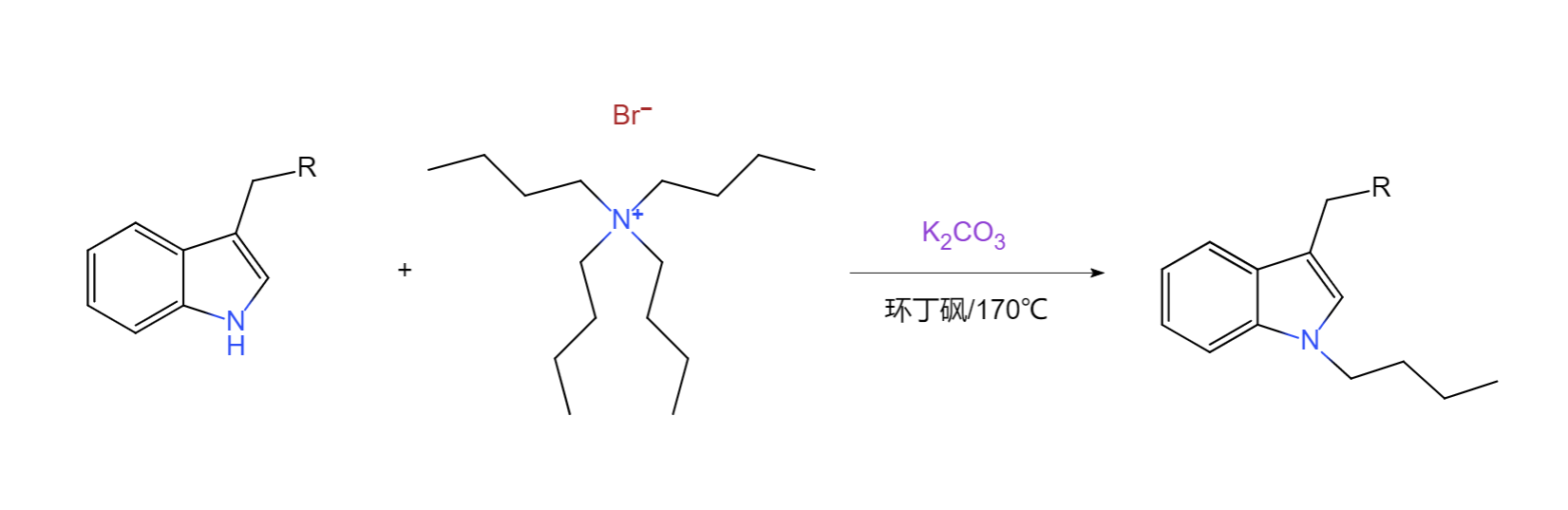  p>四丁基溴化铵(tetrabutylammonium bromide)别称溴化四丁基铵,是一