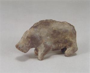 河姆渡遗址出土猪
