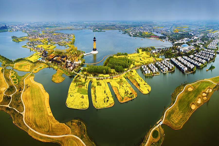 江苏姜堰溱湖国家湿地公园