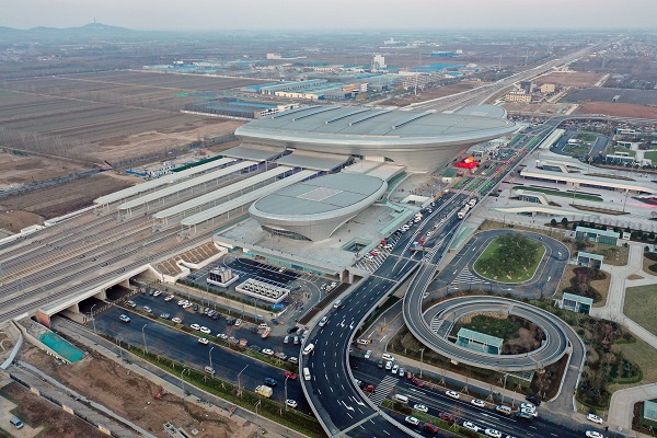  p>临沂北站(linyibei railway staiton),位于中国山东省临沂市境内