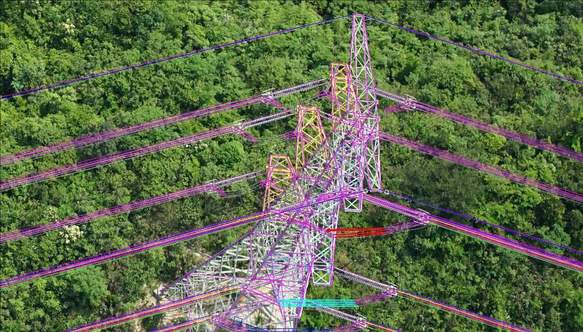  p>输电线路走廊是指沿高压架空电力线路边导线,向两侧伸展规定宽度的