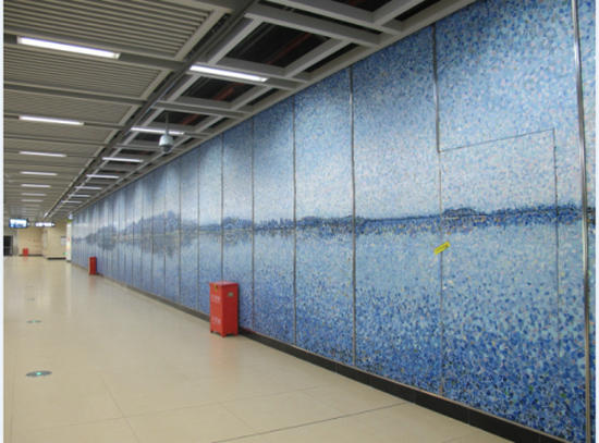 武汉地铁岳家嘴站