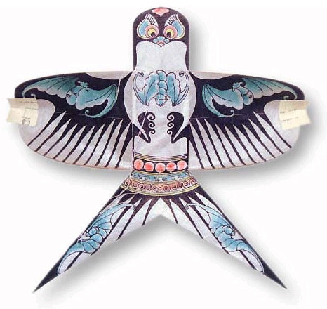 沙燕是一种风筝,沙燕风筝分为雏燕,肥燕,半