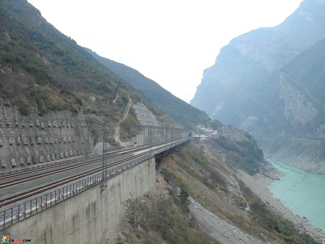 渝怀铁路重庆至涪陵段复线