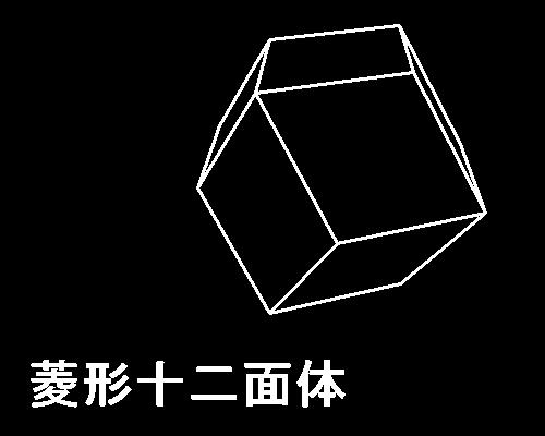 菱形十二面体