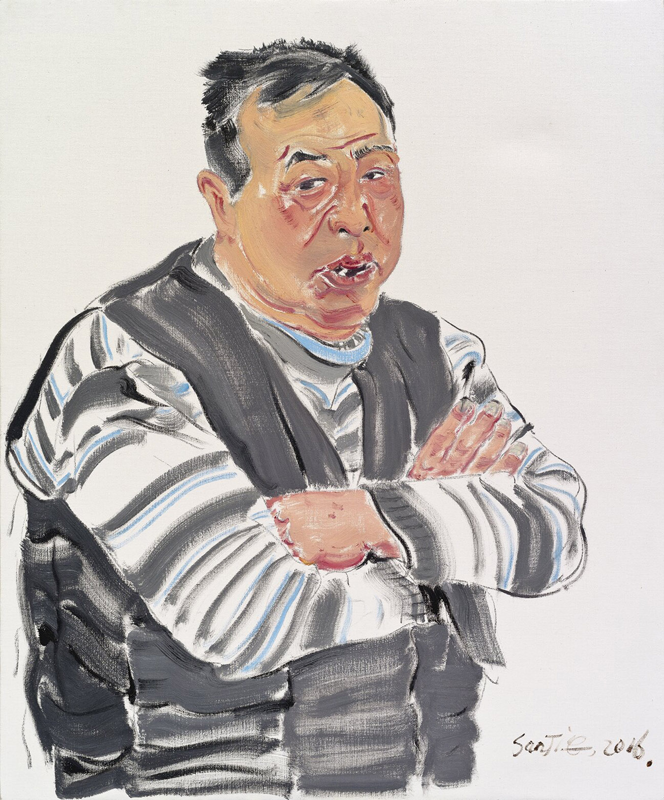 王桂勇(三杰) 1969年生于山东兖州,中国艺术研究院文学艺术院专职画家