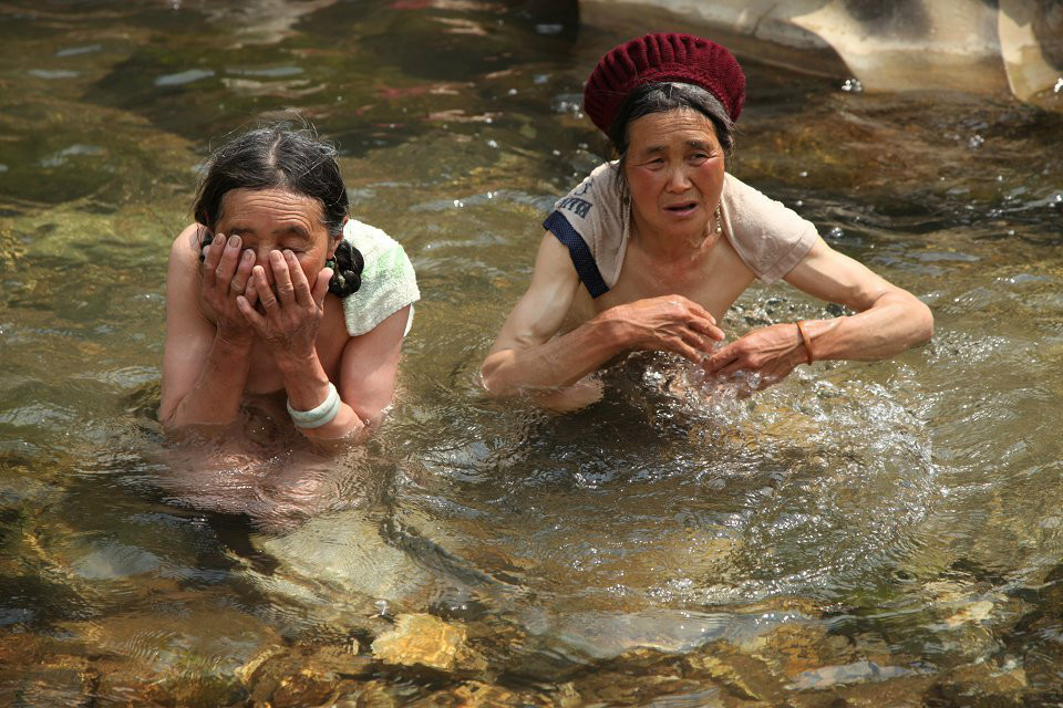 禄劝三江口野温泉