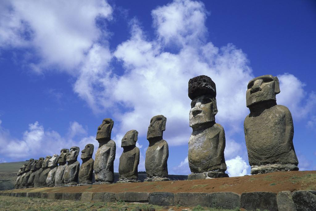 复活节岛石像