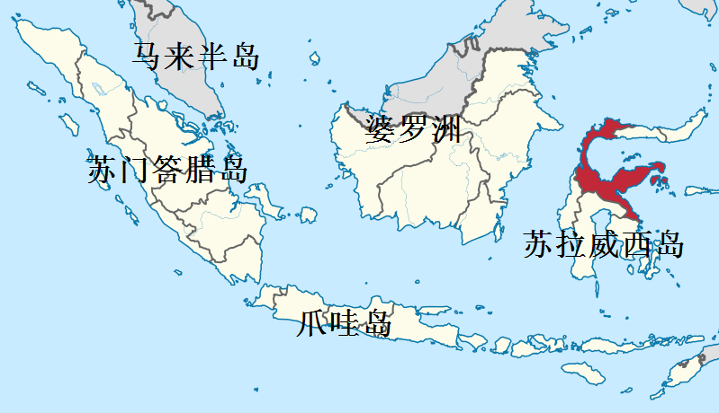 data-lemmaid="3663496">一级行政区 /a>,位于苏拉威西岛中北部,属
