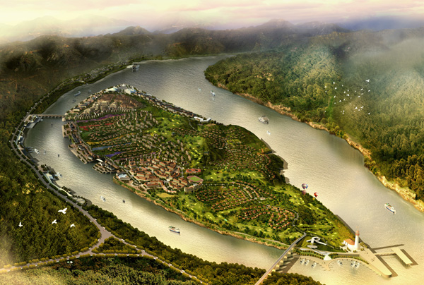  p data-id="gnvhjmte99">木洞桃花岛位于我国重庆市巴南区,该地风景