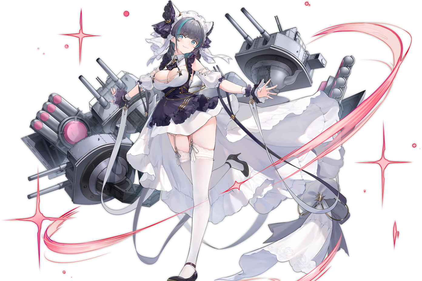  /p> p>柴郡是一名皇家阵营的最高方案级重巡舰娘,原型为《 a target=