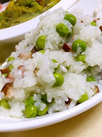 豌豆咸肉糯米饭