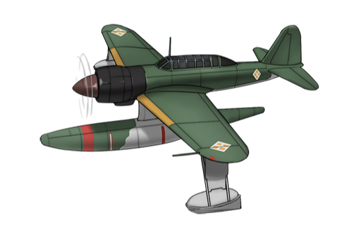 川西e15k紫云"2"式高速水上侦察机