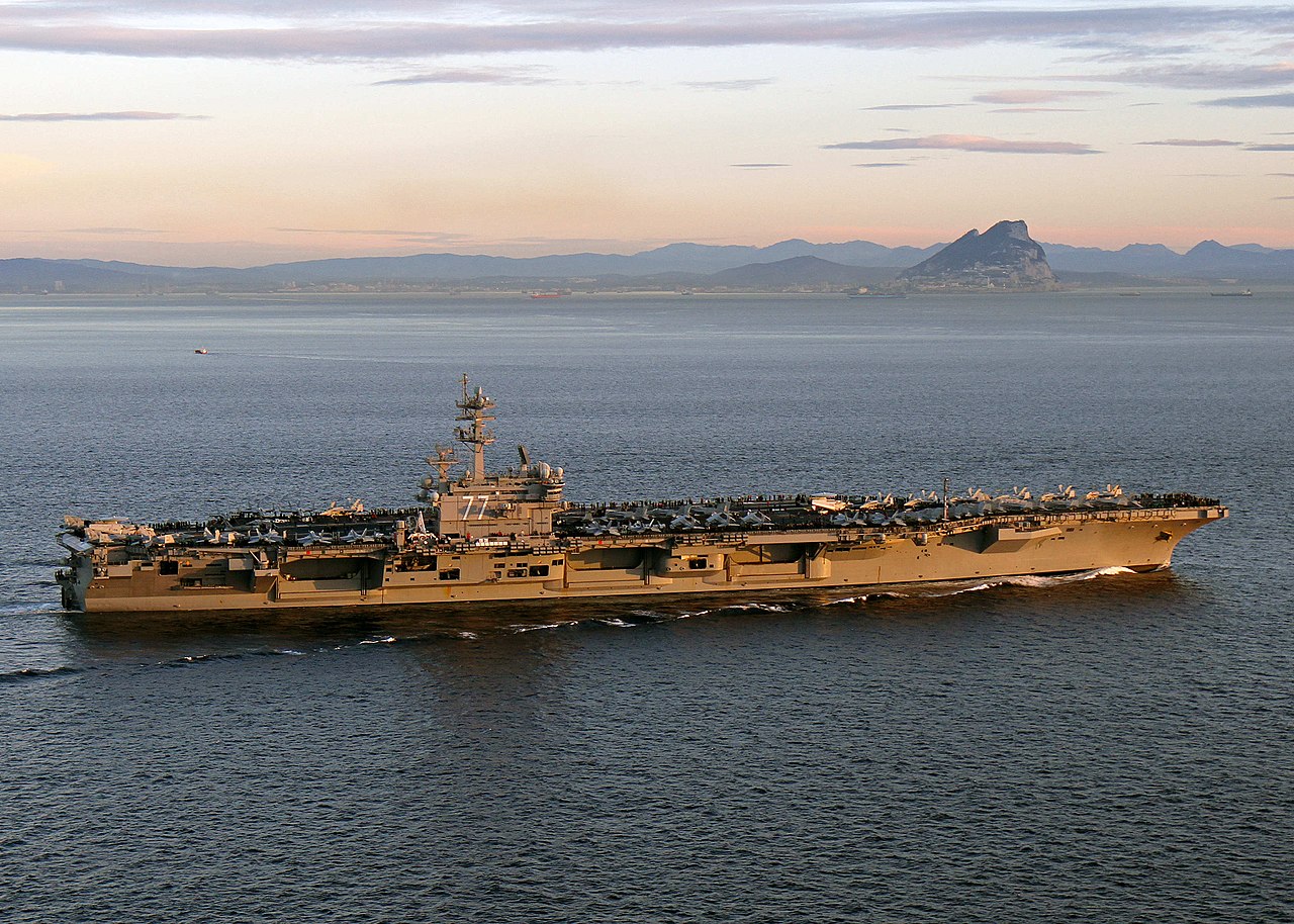  p>布什号航空母舰(英文:uss george h.w.