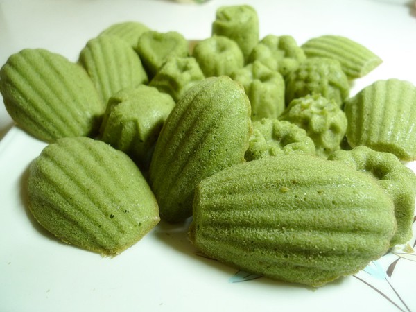 抹茶玛德琳蛋糕